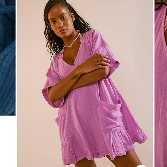 Free People Tops - Free People Free est So Lively Mini Romper, Size M